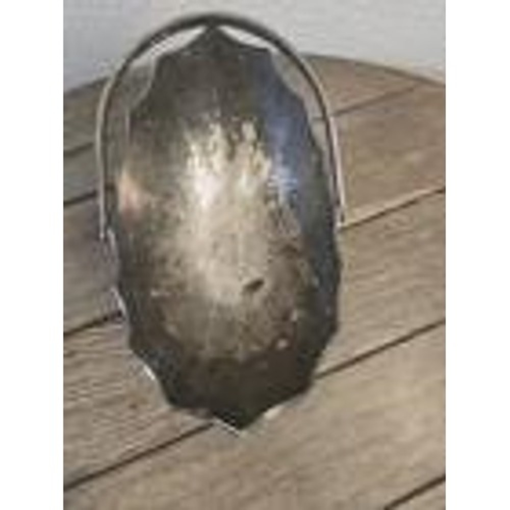 Vintage Silver Plated Oval Basket With Handle Floral Design Regal Victorian 6.5" - Picture 11 of 16